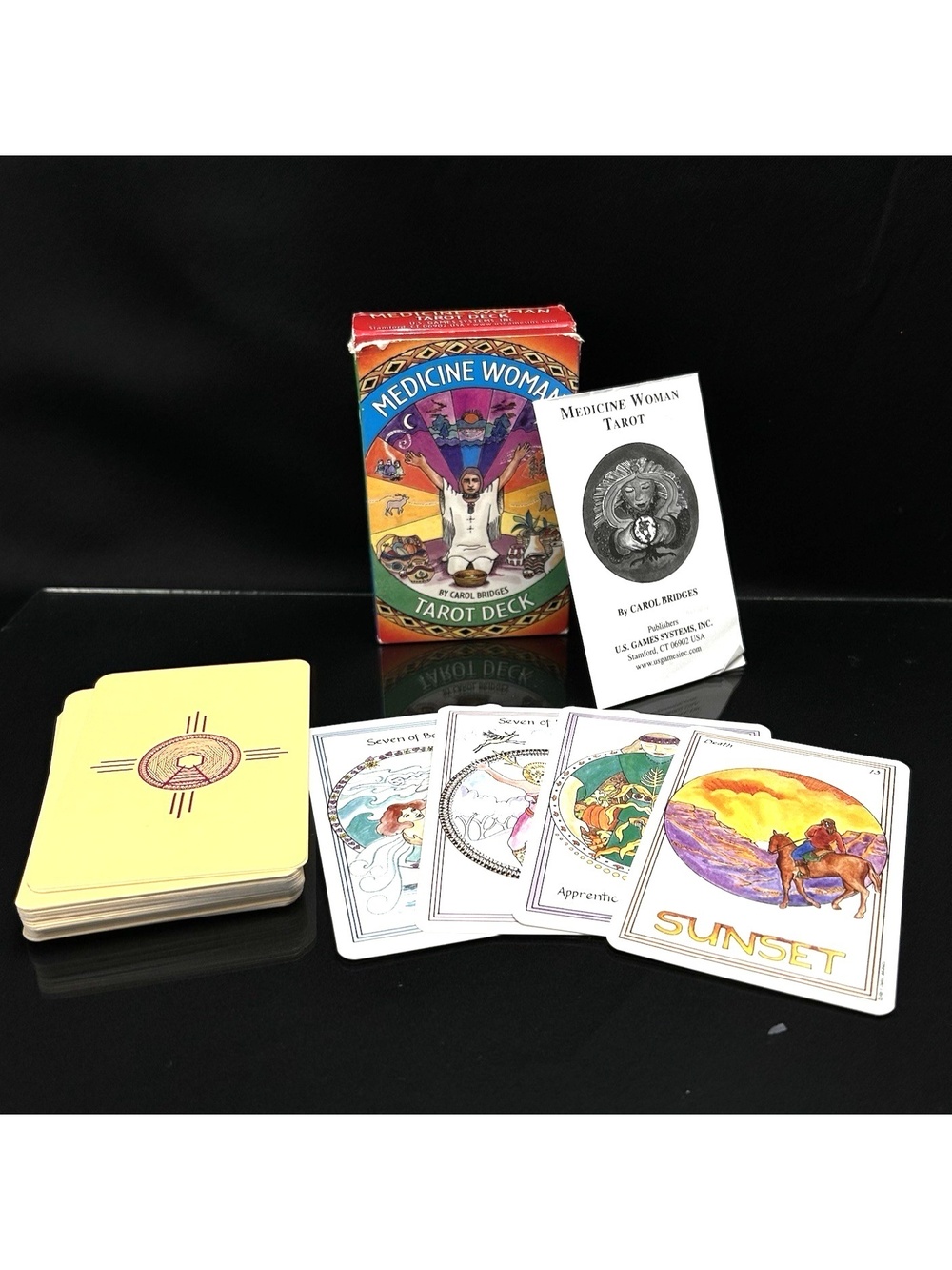 Tarot Cards Medicine Woman 78-Card Deck and Guide by Carol Bridges